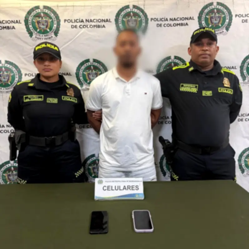 Capturan a alias 'el Mello', uno de los más buscados por homicidio en Barranquilla