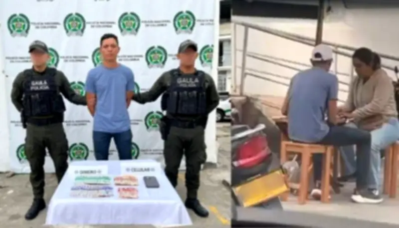 Capturan a alias 'Jordan' en Ocaña por extorsión: recuperan dinero y celular clave