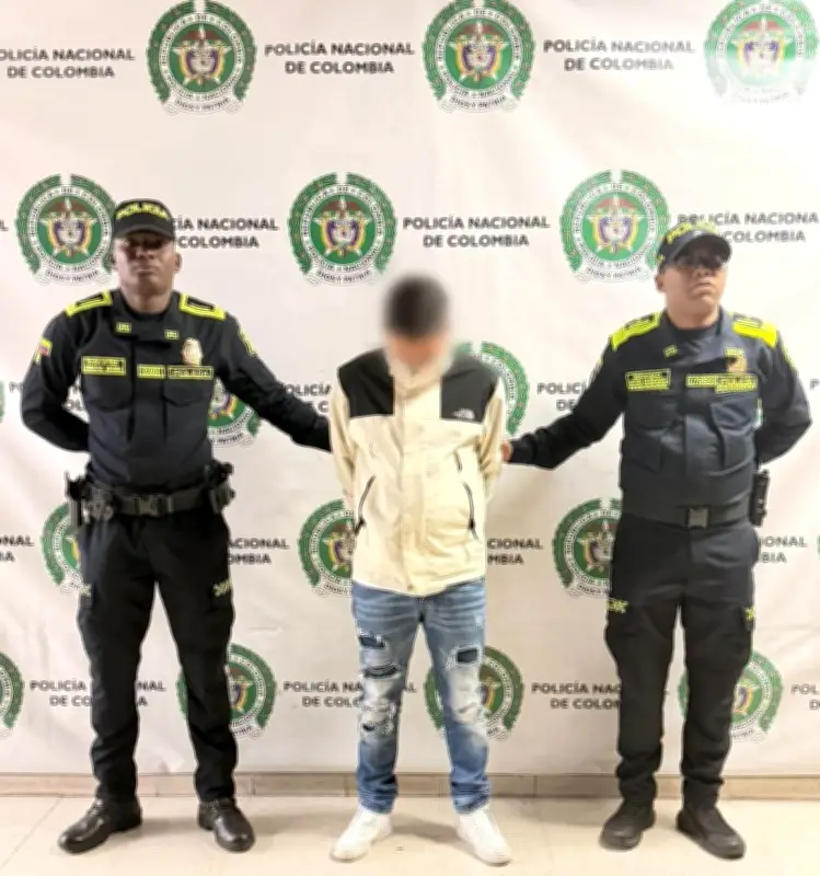 Capturan a alias 'Sebas', cabecilla de banda 'Los Pumas' dedicada al robo de vehículos en Bucaramanga