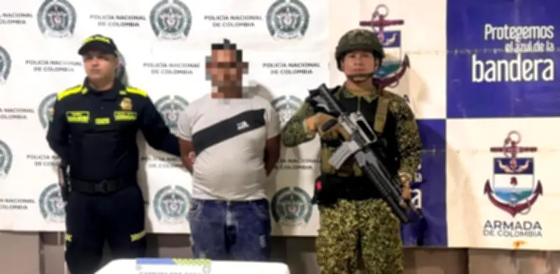 Capturan a alias 'Suzuki', cabecilla del Clan del Golfo en los Montes de María