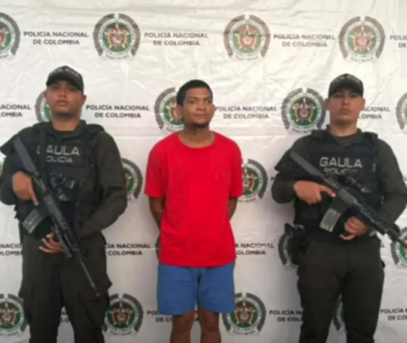Capturan a 'Diomedes', presunto extorsionador de 'Los Pachencas' en la región Caribe