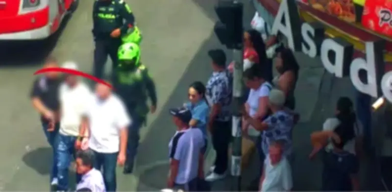 Capturan a falsos agentes de la SIJIN que robaban en el centro de Medellín mediante engaños