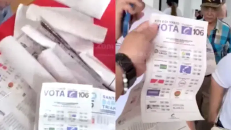 Capturan a hombre con 11 millones y propaganda electoral en puesto de votación de Medellín