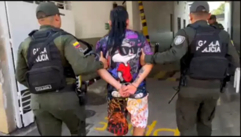 Capturan a hombre con antecedentes de homicidio en Bucaramanga: incautan arma y municiones