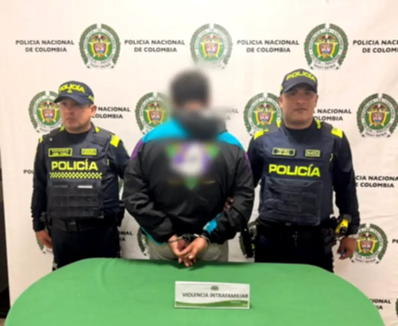 Capturan a hombre por violencia intrafamiliar en Fontibón tras grabación de vecino