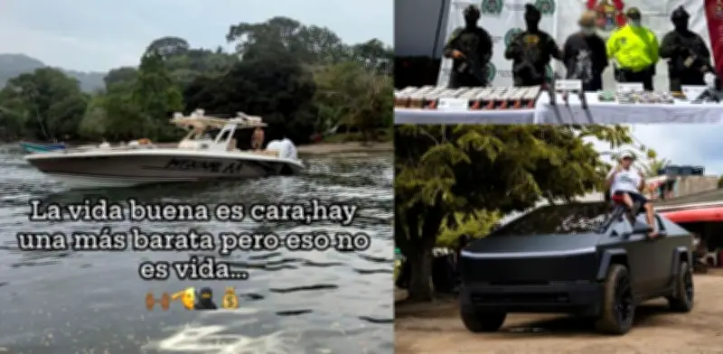 Capturan a influencer Javier Arias Stunt en Necoclí con arsenal y dinero en efectivo