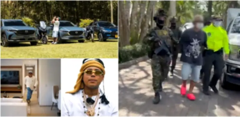 Capturan a influencer Javier Arias 'Stunt' en Urabá con arsenal y 208 millones de pesos