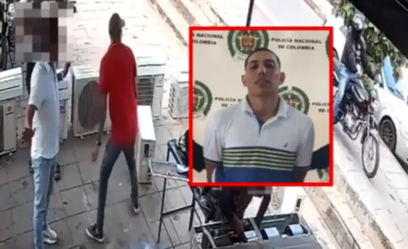 Capturan a 'Muslo', delincuente que aterrorizaba centros comerciales de Cartagena