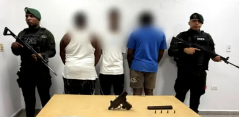 Capturan a presuntos integrantes de 'Shottas' y 'Los Chiquillos' en Buenaventura por crímenes graves