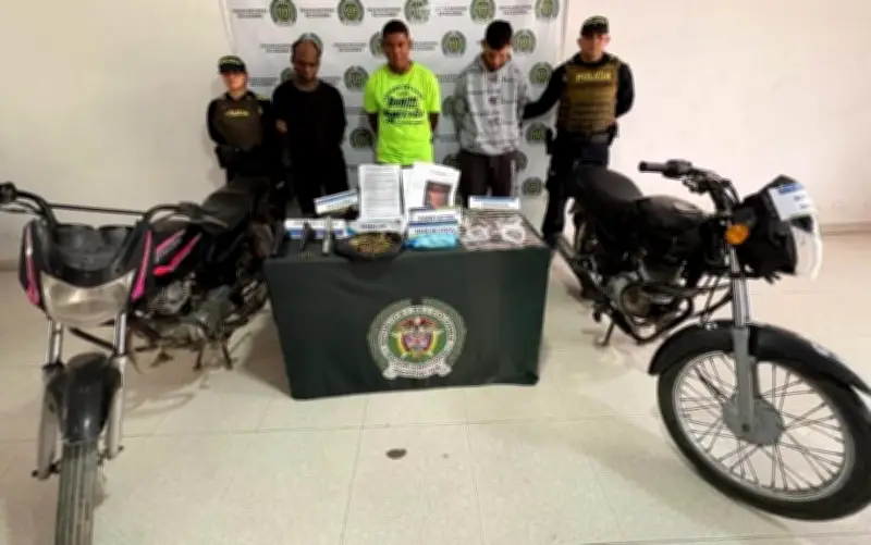 Capturan a tres presuntos integrantes del Clan del Golfo en Magangué tras enfrentamiento