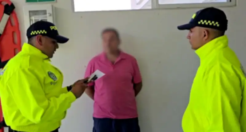 Capturan en Barranquilla a estadounidense 'el Grande', clave en narcotráfico hacia EE.UU.