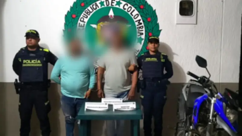 Capturan en Bolívar a dos integrantes de 'Los Bendecidos' por más de 30 hurtos