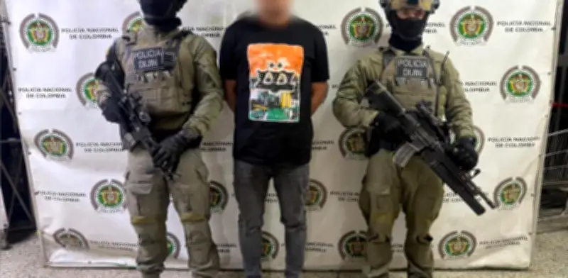 Capturan en Medellín a alias Alonso, presunto cabecilla financiero del Clan del Golfo