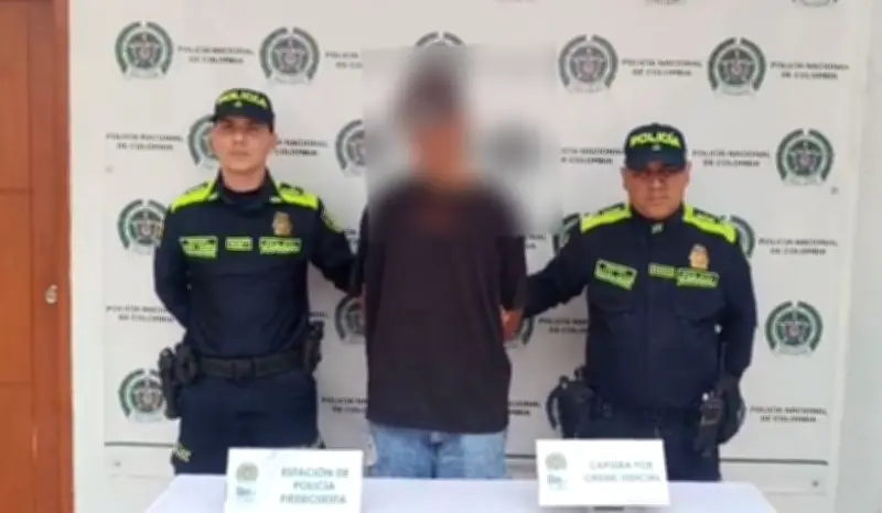 Capturan en Piedecuesta a hombre con condena vigente por hurto calificado y agravado
