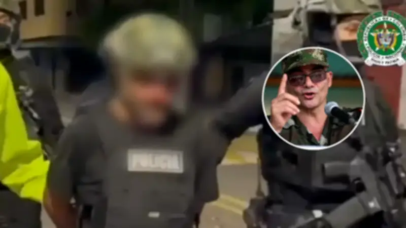 Capturan en Tolima al hermano de 'Iván Mordisco', el criminal más buscado de Colombia