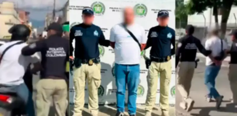 Capturan en Tuluá a colombiano con alerta roja de Interpol por agresión sexual a menor en España