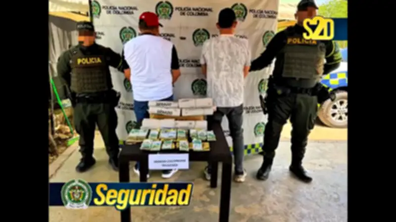 Capturan escolta de congresista con $145 millones para presunta compra de votos en La Guajira