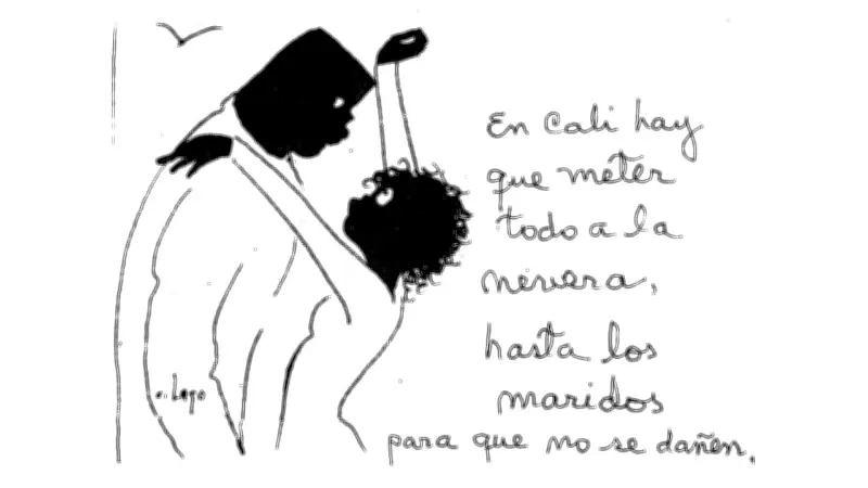 Caricatura de Nieves critica la política vallecaucana con humor ácido