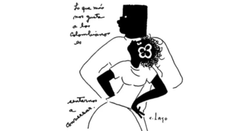 Caricatura de Nieves critica la situación política y social en Colombia