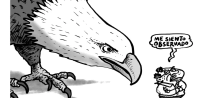 Caricaturas de El Tiempo: La vigilancia y el control en la opinión pública