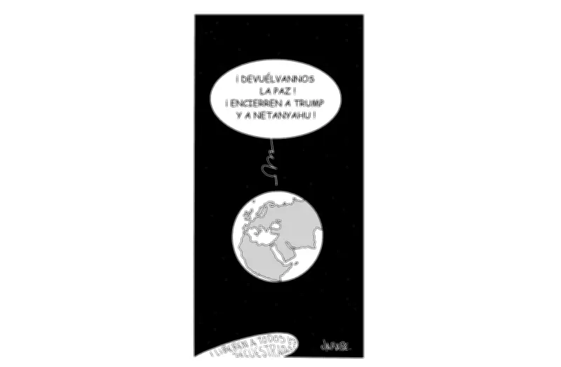 Caricaturista Jarape critica a Cándida en su más reciente publicación