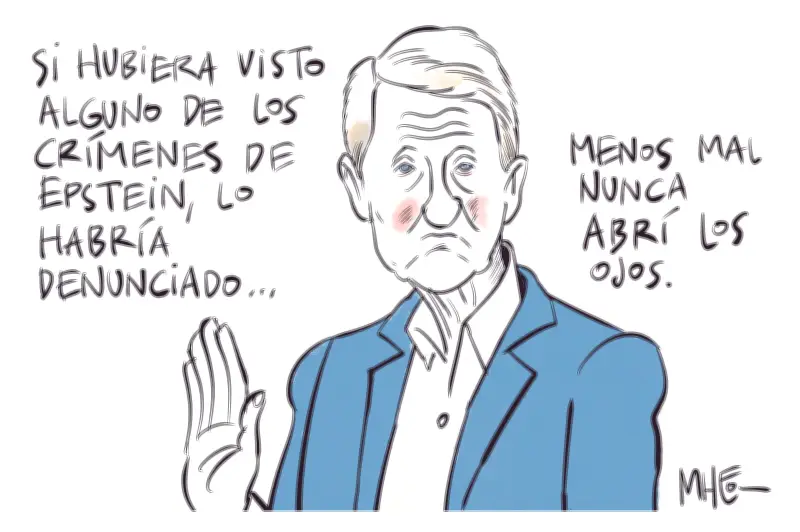 Caricaturista Mheo critica a Hillary Clinton en nueva viñeta política