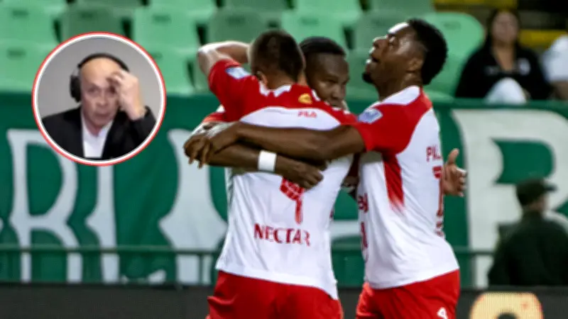 Carlos Antonio Vélez critica duramente a jugadores de Santa Fe tras empate con Cali