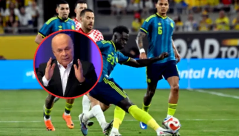 Carlos Antonio Vélez critica duramente a la Selección Colombia tras derrota ante Croacia