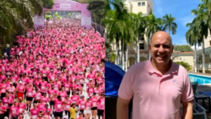 Carrera de las Rosas en Barranquilla: Correr para salvar vidas del cáncer de mama