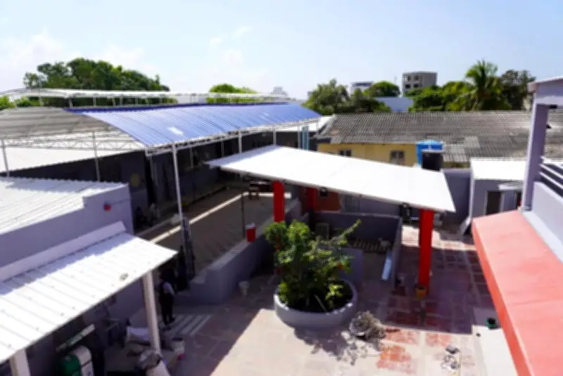 Cartagena avanza en obras del colegio María Reina con 95% de ejecución y $1.200 millones invertidos