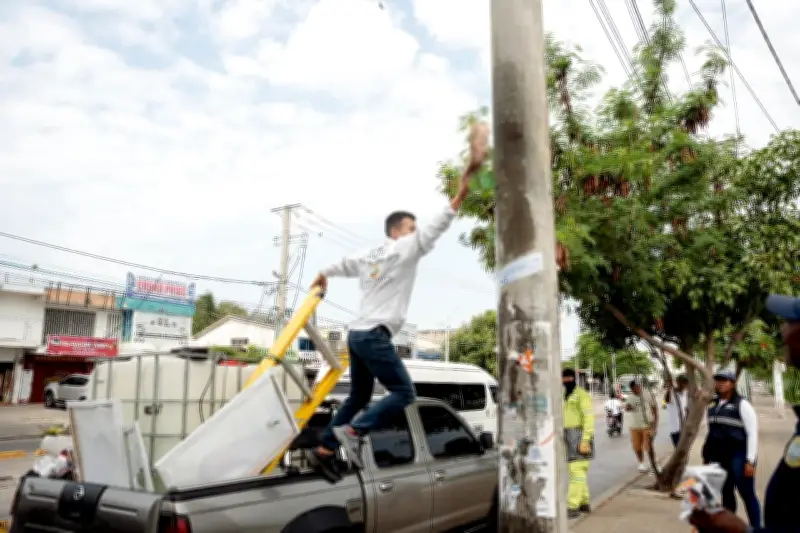 Cartagena inspecciona puntos de votación para garantizar cumplimiento de normas electorales