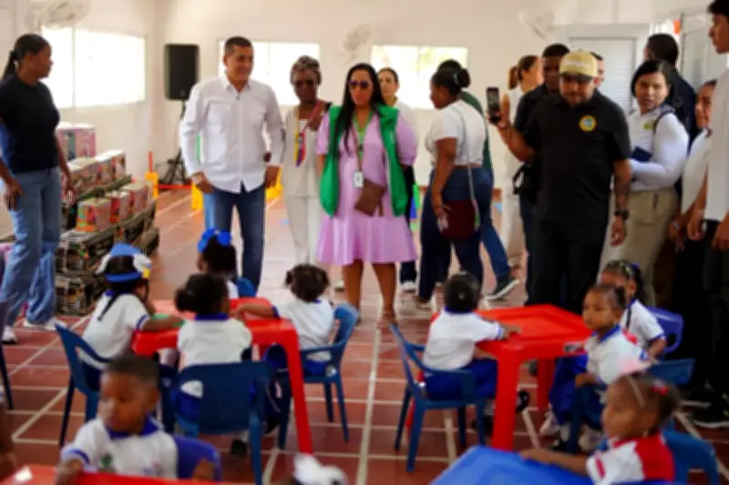 Cartagena reabre Centro de Desarrollo Infantil tras una década de abandono con mejoras integrales