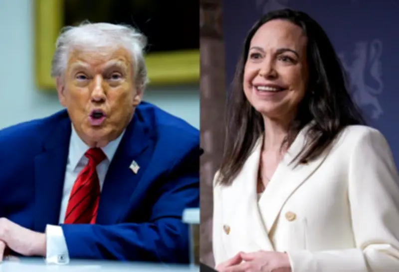 Casa Blanca confirma reunión entre Trump y María Corina Machado a petición de la opositora