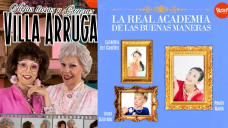 Casa E Borrero en Bogotá presenta temporada teatral con glamour y sátira social