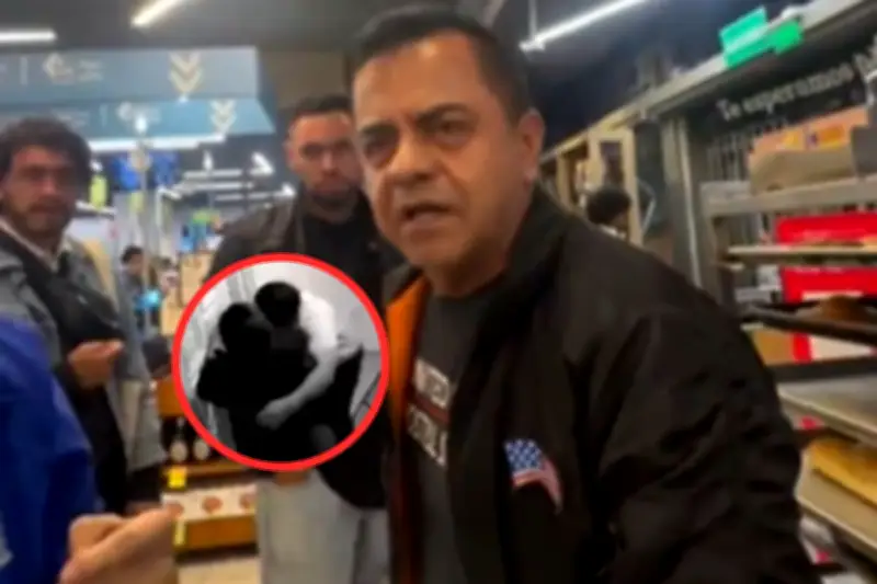 Caso de acoso en Carulla revela historial de violencia: sujeto grabado agrediendo a su pareja