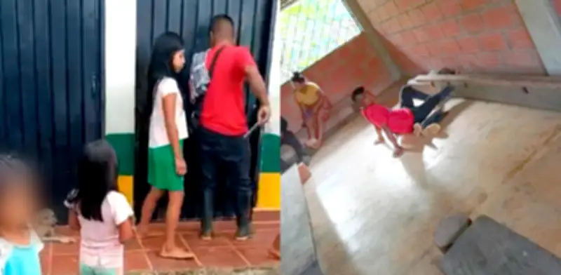 Castigo con 'cepo' a líder indígena en Mutatá por intentar abrir escuela genera polémica nacional
