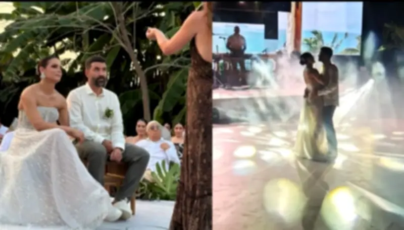 Cecilia 'Chechy' Baena celebra su boda en Barú: del patinaje mundial al amor caribeño