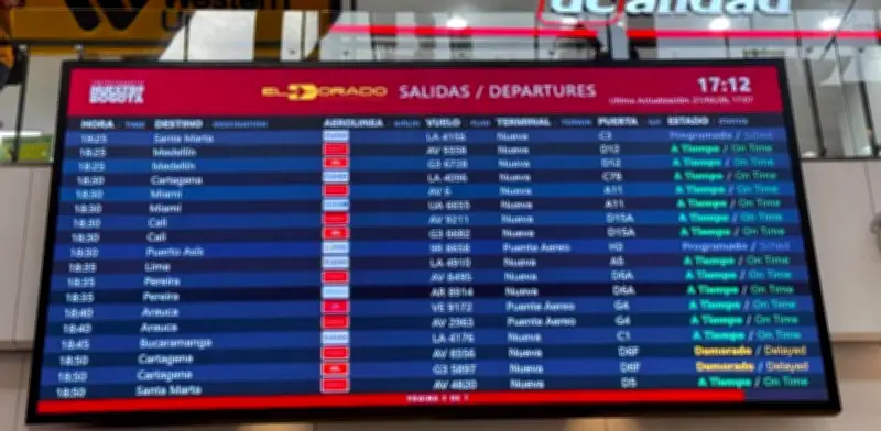 Centro comercial Nuestro Bogotá instalará pantallas con información en vivo de vuelos de El Dorado