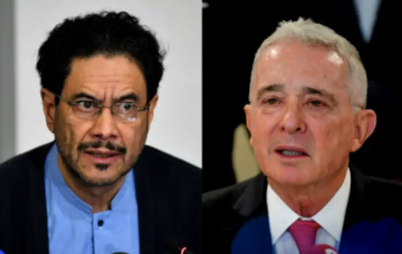 Cepeda y Uribe chocan en Medellín por acusaciones de paramilitarismo y narcotráfico