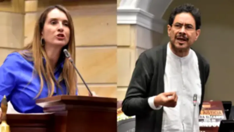Cepeda y Valencia chocan en el Senado: debate electoral invade sesión legislativa