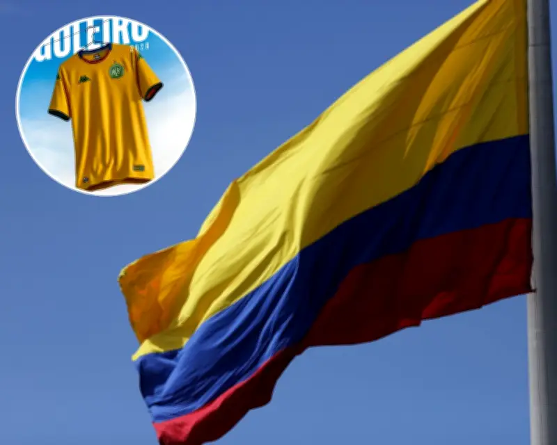 Chapecoense rinde emotivo homenaje a Colombia con nueva camiseta de portero para 2026