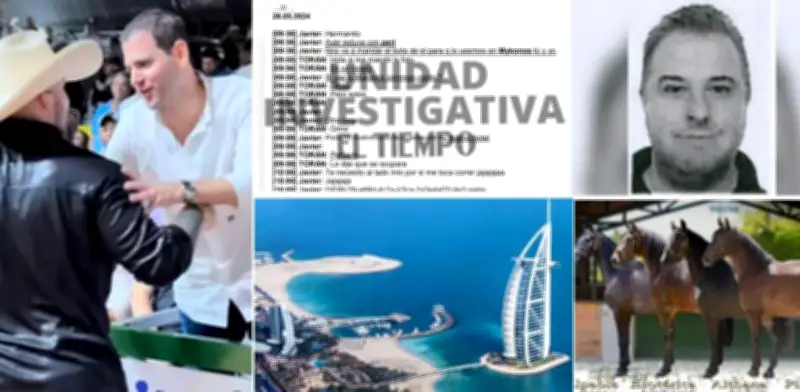 Chats revelan vínculos entre criadero de caballos paisa y capo narco en Dubái: dueño dice que fue sorprendido