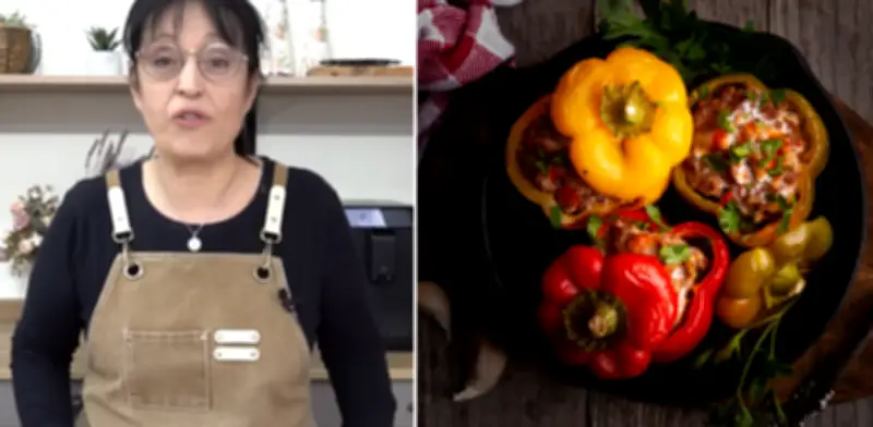 Chef revela receta secreta para pimientos rellenos y rebozados irresistibles