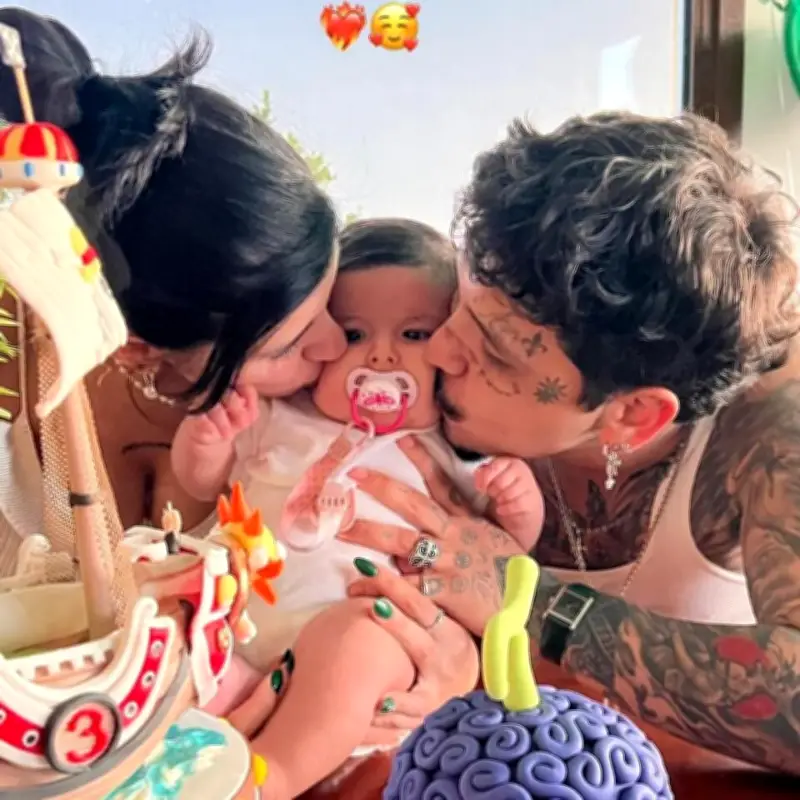 Christian Nodal demanda a Cazzu para proteger privacidad de su hija Inti en redes sociales