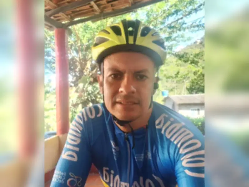 Ciclista Elkin Guevara fallece repentinamente en ruta de La Antena en Bucaramanga