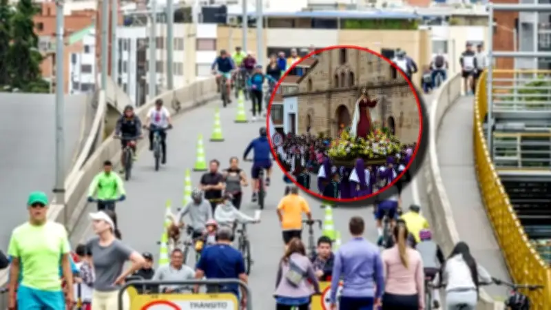 Ciclovía de Bogotá en Semana Santa 2026: Horarios, Cambios y Recomendaciones