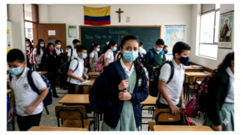 Cierran colegio en Tunja por brote de virus de manos, pies y boca que afecta a 15 estudiantes