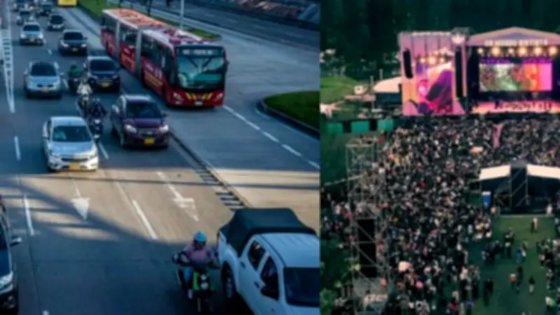 Cierres viales en Bogotá por Estéreo Picnic: rutas afectadas y alternativas de movilidad