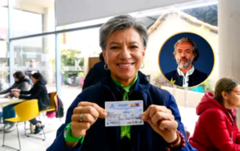 Claudia López formaliza candidatura presidencial y estalla primer rifirrafe con Juan Daniel Oviedo