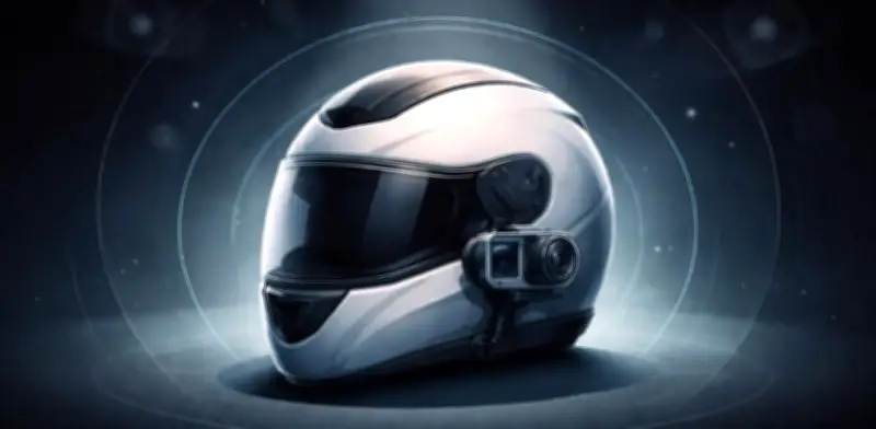 Cámaras en cascos de moto: multas y normas que los conductores deben conocer